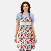 Tablier Grenades rouges sur n'importe quelle étoile Arrièr (Porté)