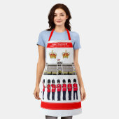 Tablier Grenadier Guards sur le Parade Apron (Porté)