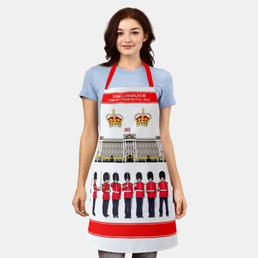 Tablier Grenadier Guards sur le Parade Apron (Porté)