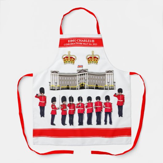 Tablier Grenadier Guards sur le Parade Apron (Recto)