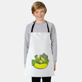 Tablier Grenouille à la natation avec anneau de natation (Porté)