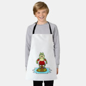 Tablier Grenouille à la natation avec anneau de natation (Porté)