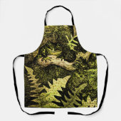 Tablier Grenouille Art Nouveau hollandaise dans l'arbre (Recto)