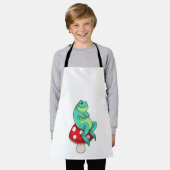 Tablier Grenouille au champignon (Porté)