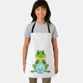 Tablier Grenouille avec boule de cristal (Insitu)