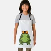 Tablier Grenouille avec lunettes de soleil (Insitu)