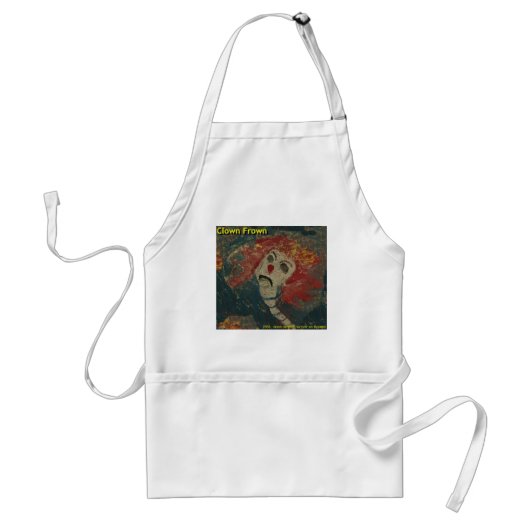 Tablier grenouille clown (Devant)