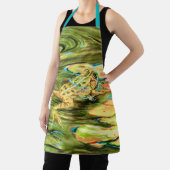 Tablier Grenouille dans l'étang - Apron (Insitu)