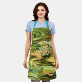 Tablier Grenouille dans l'étang - Apron (Porté)