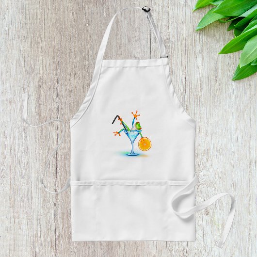 Tablier Grenouille de cocktail