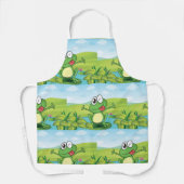 Tablier Grenouille drôle (Recto)