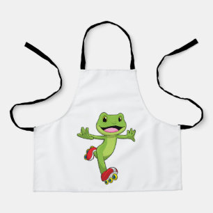 Tablier Grenouille en Patinage en ligne avec Roller skates