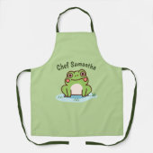 Tablier Grenouille mûre (Recto)