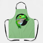 Tablier Grenouille verte (Recto)