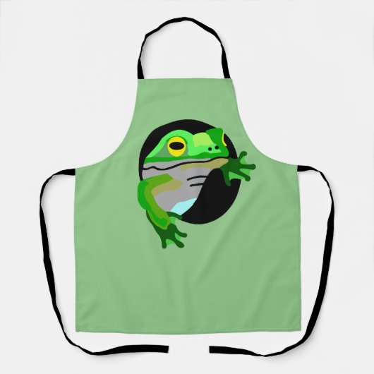 Tablier Grenouille verte (Recto)