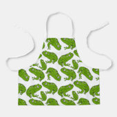 Tablier Grenouille verte (Recto)