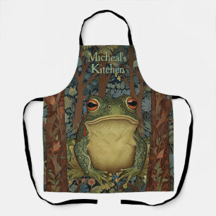 Tablier grenouille vintage de la forêt de boho