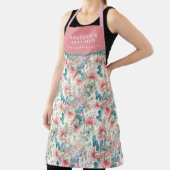 Tablier Grevillea Rose Et Eucalyptus (Insitu)