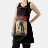 Tablier Greyhound Dog Coffee Company Canvas (Insitu)