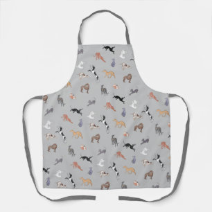 Tablier Greyhound Grey