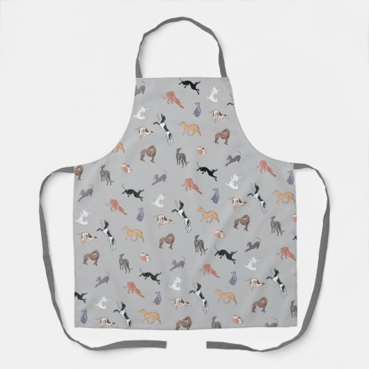 Tablier Greyhound Grey (Recto)
