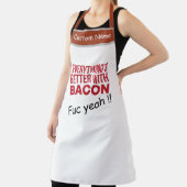 Tablier Grill BBBQ amusant | Tout est mieux avec Bacon (Insitu)