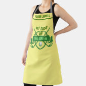 Tablier Grill BBBQ Chef personnalisé Nom Humour de golf (Insitu)