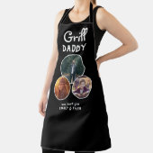 Tablier Grill Daddy Modern Oval 3 Photo Fête du Père (Insitu)