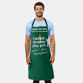 Tablier Grill & Golf Apron, Whats Your Superpower Golf Pap (Porté)