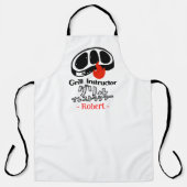 Tablier Grill Instructor Steak Meat for BBQ Lover Japanese (Recto)