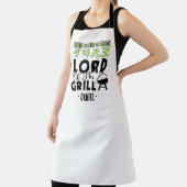 Tablier Grill Lord Bold Typography for BBQ Dads Japanese (Insitu)