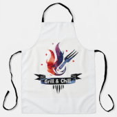 Tablier "Grill Master" (Recto)