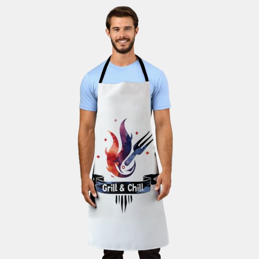 Tablier "Grill Master" (Porté)