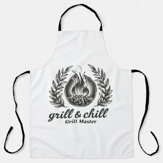 Tablier "Grill Master" (Recto)