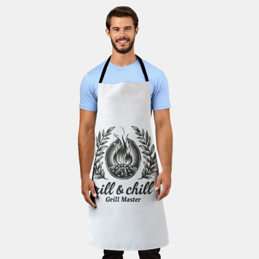 Tablier "Grill Master" (Porté)