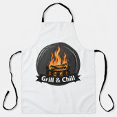 Tablier "Grill Master" (Recto)