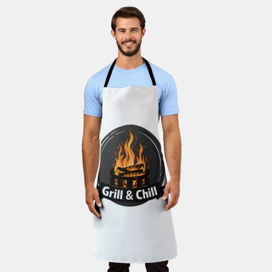 Tablier "Grill Master" (Porté)