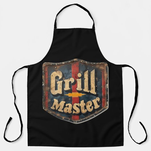 Tablier "Grill Master" (Recto)