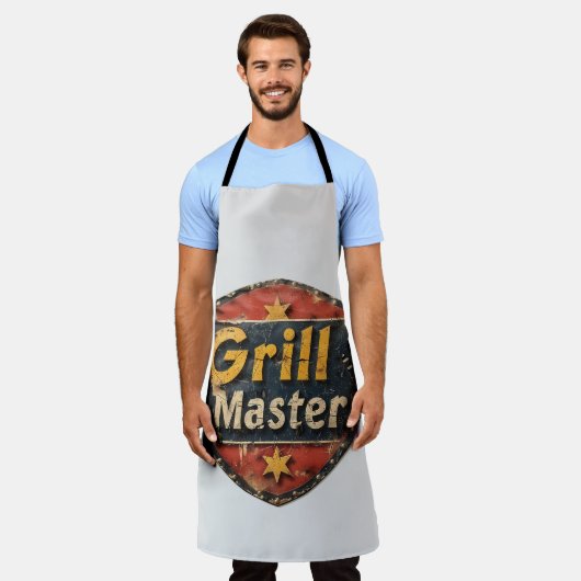 Tablier "Grill Master" (Porté)