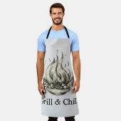 Tablier "Grill Master" (Porté)