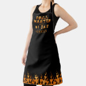 Tablier GRILL MASTER #1 Flammes DAD personnalisées (Insitu)