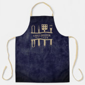 Tablier Grill Master BBBQ Faites votre propre marine mascu (Recto)