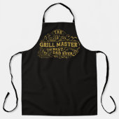 Tablier Grill Master et meilleur papa jamais Fête des père (Recto)