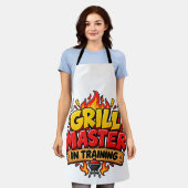 Tablier Grill Master In Training BBQ Apron (Porté)