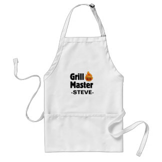 Tablier Grill Master Nom Personnalisé Apron Pour Hommes