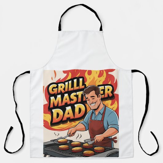 Tablier Grill Master Papa Smoky BBQ (Recto)