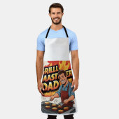 Tablier Grill Master Papa Smoky BBQ (Porté)