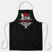 Tablier Grill Master - Personnaliser le texte personnalisé (Recto)