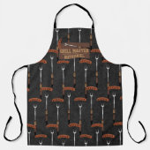 Tablier Grill Master Saucisse noire Nom de la fourche gril (Recto)