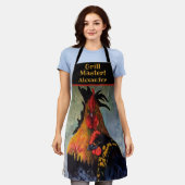 Tablier Grillades de poulet Master personnalisé (Porté)